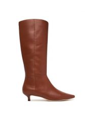 LAUREN RALPH LAUREN Kozaki Frncsa Tl Hl Bo Tal 802P15725002 Brązowy. Brązowe kozaki damskie Lauren Ralph Lauren, ze skóry, bez obcasa, na szpilce. Za 1,299.00 zł.