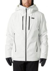 Kurtka Narciarska Męska Helly Hansen Steilhang 2.0. Białe kurtki snowboardowe męskie Helly Hansen, m, bez wzorów, z materiału, długie, bez kaptura, narciarskie, primaloft. Za 2,239.20 zł.