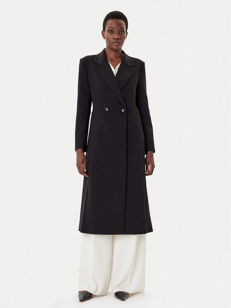 French Connection Płaszcz przejściowy 70ZAA Czarny Regular Fit. Czarne płaszcze damskie French Connection, bez wzorów, z syntetyku, bez kaptura. Za 669.99 zł.