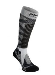 Skarpety narciarskie damskie X-Socks Ski Rider 4.0. Szare skarpety damskie X-Socks, bez wzorów, z materiału. Za 169.99 zł.