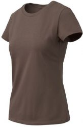 Helikon-Tex T-shirt damski Slim Organic - Earth Brown. Brązowe t-shirty damskie HELIKON-TEX, bez wzorów, bez kołnierzyka. Za 92.25 zł.