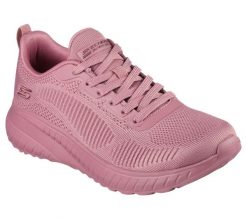 Buty do chodzenia damskie Skechers 117209SAGE. Czerwone obuwie sportowe damskie Skechers, bez wzorów, z materiału, trekkingowe. Za 239.99 zł.