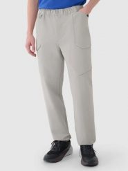 SPODNIE MĘSKIE CASUALOWE 4F L TTROM0998. Spodnie sportowe męskie 4f, l, bez wzorów, trekkingowe. Za 189.99 zł.