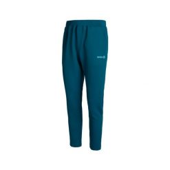 Spodnie dresowe męskie MODENA PANT M z kieszeniami i ściągaczem w pasie. Czerwone spodnie sportowe męskie IZAS, na zimę, l, bez wzorów, z dresówki, do biegania. Za 139.09 zł.