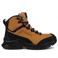 Buty męskie sportowe trekkingowe do chodzenia DK HIKER CAMEL. Brązowe trekkingi męskie DK, trekkingowe. W wyprzedaży za 189.00 zł.