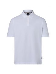 Bugatti koszulka polo Mężczyźni Bawełna biały, XXXL. Białe koszulki polo męskie Bugatti, m, bez wzorów, z bawełny, eleganckie, bez ramiączek. Za 249.95 zł.