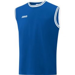 Koszulka Jako Center 2.0. Białe koszulki sportowe męskie Jako, l, bez wzorów, z materiału, bez kołnierzyka, bez ramiączek, na fitness i siłownię. Za 123.21 zł.