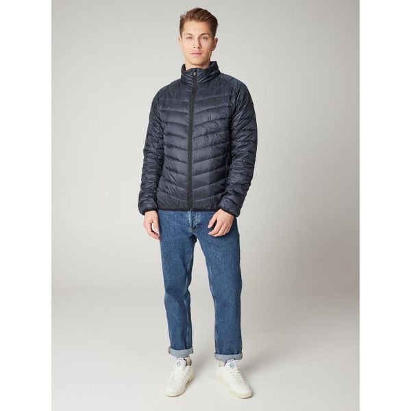 Kurtka puchowa Protest Prtshaffer. Niebieskie kurtki męskie Protest, na zimę, bez wzorów, z puchu, trekkingowe. Za 425.50 zł.