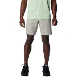 Męskie spodenki turystyczne Columbia Wanoga Lightweight. Szare krótkie spodenki sportowe męskie Columbia, m, bez wzorów, z elastanu, trekkingowe. Za 427.00 zł.