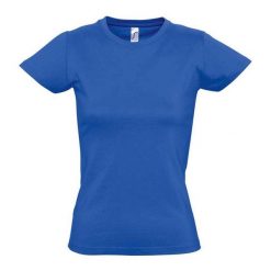 Koszulka Imperial Dla Kobiet. Niebieskie koszulki sportowe damskie SOL'S, l, bez wzorów, bez kołnierzyka, bez ramiączek, trekkingowe. Za 38.99 zł.
