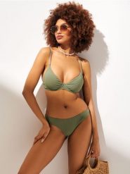 Dół od bikini - zielony. Zielone bikini damskie Sinsay, l, bez wzorów. Za 19.99 zł.