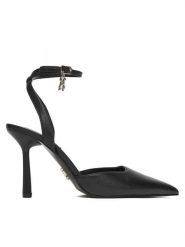 Steve Madden Szpilki Alliance SM11005051 Czarny. Czarne szpilki damskie Steve Madden, bez wzorów, ze skóry, bez obcasa, bez zapięcia. Za 559.99 zł.