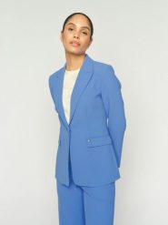 MOS MOSH Marynarka - MMLeonora Miley Kobiety niebieski, 38. Niebieskie żakiety damskie Mos Mosh, bez wzorów, eleganckie. Za 649.95 zł.