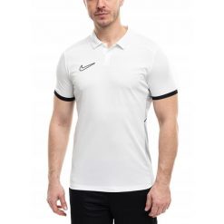 Koszulka Mężczyzna Polo Nike Dri-Fit Academy 25 T-shirt Bluzka Sportowa r. XL. Koszulki sportowe męskie Nike, l, bez wzorów, z materiału, bez kołnierzyka, bez ramiączek, na fitness i siłownię, dri-fit (nike). Za 135.00 zł.