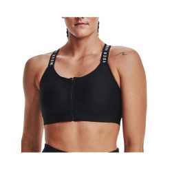 Stanik fitness cardio Under Armour Infinity High Bra Zip. Czarne obuwie sportowe damskie Under Armour, bez wzorów, do biegania. W wyprzedaży za 174.35 zł.