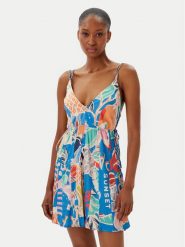 Maaji Sukienka letnia Tropical Bliss Tropi PT2537CSD001 Kolorowy Regular Fit. Sukienki damskie Maaji, na lato, m, bez wzorów, z wiskozy, bez kołnierzyka, bez ramiączek. Za 219.99 zł.