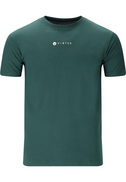 Koszulka Virtus Vamod. Niebieskie koszulki sportowe męskie VIRTUS, s, bez wzorów, z bawełny, bez kołnierzyka, bez ramiączek, na fitness i siłownię. Za 97.00 zł.