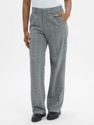 Marie Lund Spodnie Kobiety Sztuczne włókno szary, 36. Szare spodnie materiałowe damskie Marie Lund, bez wzorów, z włókna. Za 299.95 zł.