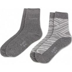 Zestaw 2 par wysokich skarpet unisex BUGATTI - 6283 Med Grey 153. Skarpety damskie Bugatti. W wyprzedaży za 29.00 zł.