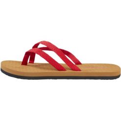 Japonki plażowe damskie O'Neill Ditsy Strap Bloom. Czerwone klapki damskie O'Neill, bez wzorów, z gumy, sportowe, bez obcasa. Za 69.99 zł.