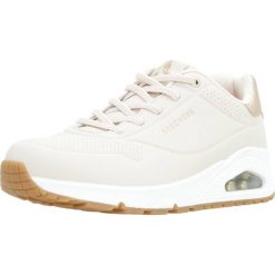 Buty do chodzenia damskie Skechers Uno Shimmer Away. Brązowe obuwie sportowe damskie Skechers, bez wzorów, z syntetyku, trekkingowe, Skechers Sport. Za 403.61 zł.