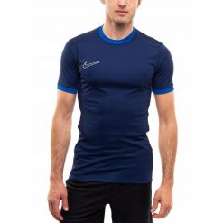 Koszulka Mężczyzna Nike Dri-FIT Academy T-shirt Bluzka Sportowa Treningowa XL. Niebieskie koszulki sportowe męskie Nike, m, bez wzorów, z materiału, sportowe, bez kołnierzyka. Za 71.00 zł.