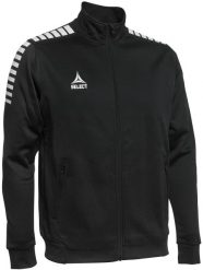 Bluza piłkarska treningowa męska Select Monaco ZIP rozpinana. Czarne bluzy męskie Select, l, bez wzorów, z materiału, bez kaptura. Za 258.05 zł.
