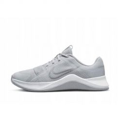 Buty treningowe damskie Nike MC Trainer 2. Szare obuwie sportowe damskie Nike, bez wzorów, z gumy, na fitness i siłownię. Za 355.00 zł.