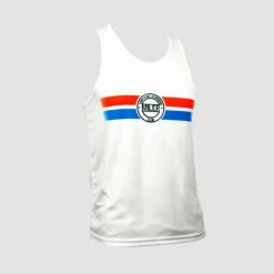 Tank top Miler Roger. Białe t-shirty męskie Erima, na lato, m, bez wzorów, z materiału, eleganckie, bez kołnierzyka. Za 147.99 zł.