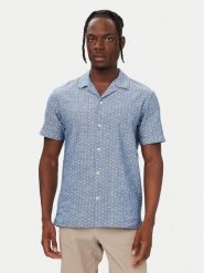 Jack & Jones Koszula Summer 12291954 Niebieski Regular Fit. Niebieskie koszule męskie Jack & Jones, m, bez wzorów, ze lnu, bez kołnierzyka, bez ramiączek. Za 126.99 zł.