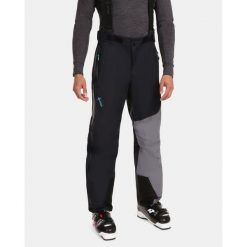 Męskie spodnie hardshell Kilpi LTD COSMO-M. Czarne spodnie materiałowe męskie Kilpi, m, bez wzorów, z hardshellu. Za 1,000.42 zł.