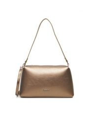 JENNY Torebka C-JNY-M-005-08 Szary. Szare torebki do ręki damskie Jenny, bez wzorów, z materiału, bez dodatków. Za 119.99 zł.