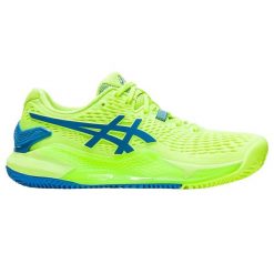 Kobieta Tenis Buty Asics Gel Resolution 9 Zielone. Zielone obuwie sportowe damskie Asics, bez wzorów, tenisowe. W wyprzedaży za 601.10 zł.
