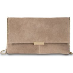 Kopertówka skórzana bonprix jasnobrązowy. Brązowe kopertówki damskie bonprix. Za 99.99 zł.