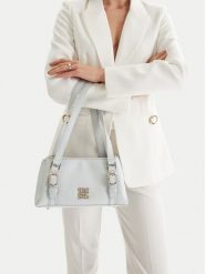 Nine West Torebka CEO-Amara-LDA8703 Niebieski. Niebieskie torebki do ręki damskie Nine West, bez wzorów, z materiału, bez dodatków. Za 199.99 zł.