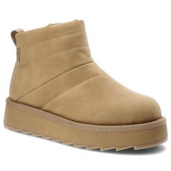 Brązowe Botki Tamaris Ocieplane Buty Damskie. Brązowe botki damskie Tamaris, na wiosnę, z futra, eleganckie, bez obcasa, na obcasie, bez zapięcia. Za 379.00 zł.