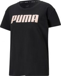 Puma Koszulka damska Puma RTG Logo Tee czarna 586454 56. Czarne t-shirty damskie Puma, bez wzorów, bez kołnierzyka. Za 75.46 zł.