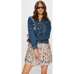 Answear - Kurtka. Szare kurtki damskie ANSWEAR, z bawełny. W wyprzedaży za 119.90 zł.