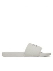 Calvin Klein Jeans Klapki Slide Monogram Cv YM0YM01271 Szary. Szare klapki męskie Calvin Klein Jeans, z jeansu. Za 99.99 zł.