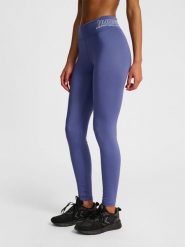 Legginsy damskie Hummel Te Fundamental. Niebieskie legginsy damskie Hummel, s, bez wzorów, z dzianiny. Za 246.00 zł.