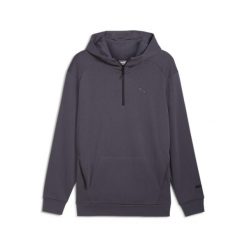 Bluza męska z kapturem i zamkiem 1/2 RAD/CAL PUMA Galactic Gray. Szare buty sportowe męskie Puma, bez zapięcia, na fitness i siłownię. Za 182.99 zł.