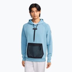 Bluza męska On Hoodie. Niebieskie bluzy męskie On, l, bez wzorów, z elastanu, bez kaptura. Za 439.99 zł.