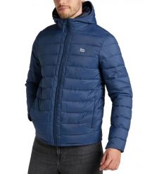 LEE LIGHT PUFFER JKT MĘSKA KURTKA PREJŚCIOWA MARINE L87HSZ54 112321560. Kurtki męskie Lee, l, bez wzorów, marine, bez kaptura. Za 269.99 zł.