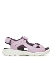 ECCO Sandały Biom Raft 70060361137 Fioletowy. Fioletowe sandały dziewczęce ecco, ze skóry, bez zapięcia. Za 239.99 zł.