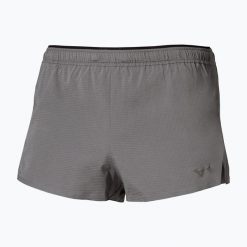 Spodenki do biegania męskie Mizuno Tech Light Split 1.5. Szare krótkie spodenki sportowe męskie Mizuno, m, bez wzorów, do biegania. Za 279.99 zł.