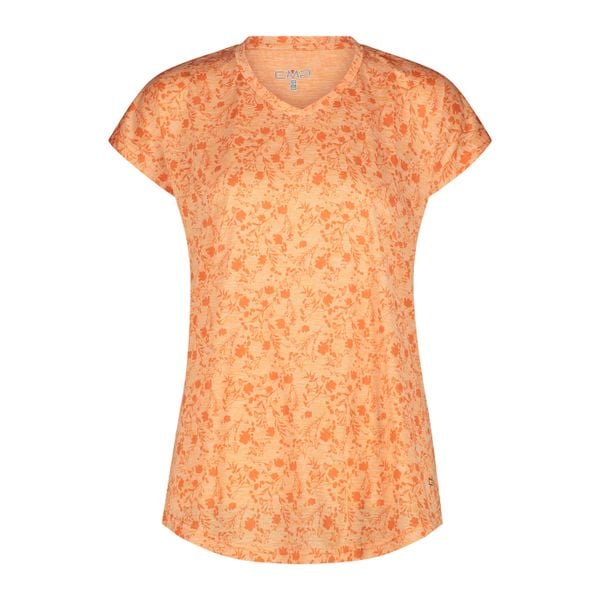 Koszulka damska turystyczna CMP 35N5496. Brązowe koszulki sportowe damskie CMP, s, bez wzorów, z materiału, sportowe, bez kołnierzyka. Za 139.99 zł.