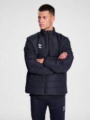 Kurtka puchowa Hummel Essential Szorty Bench. Niebieskie kurtki damskie Hummel, s, bez wzorów, z materiału, bez kaptura. Za 311.05 zł.