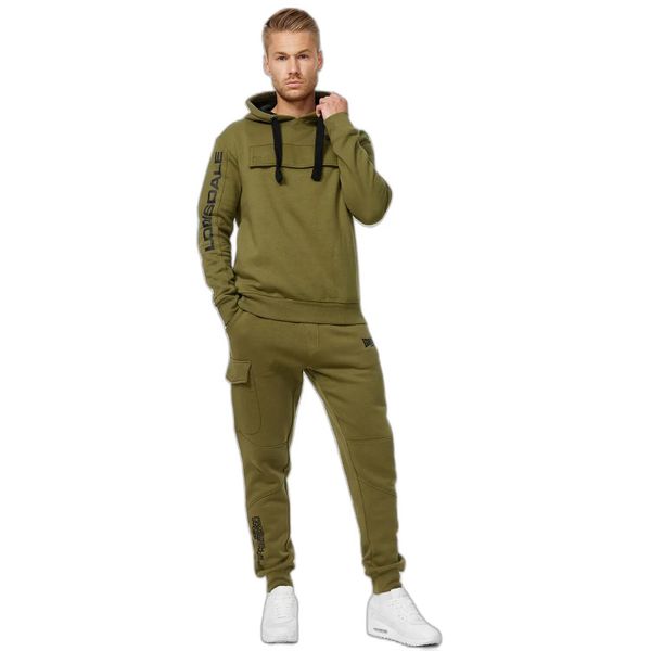 Bluza z kapturem Lonsdale Rushen. Czarne bluzy męskie Lonsdale, l, bez wzorów, z polaru, z kapturem, na jogę i pilates. Za 345.00 zł.