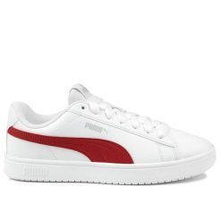 Buty damskie sportowe Puma RICKIE CLASSIC JR. Białe obuwie sportowe damskie Puma, bez wzorów, z materiału, trekkingowe. Za 129.00 zł.