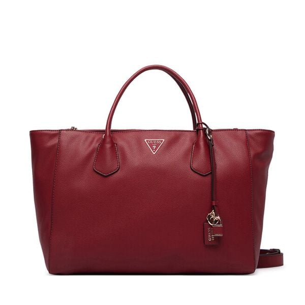 Torebka Guess. Czerwone torebki do ręki damskie Guess, z aplikacjami, bez dodatków. Za 674.99 zł.